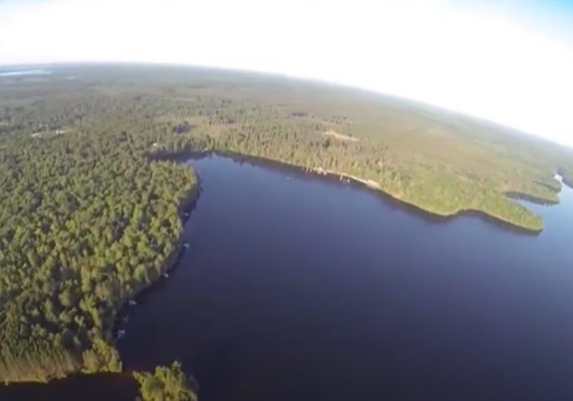 trout-lake-by-air-video